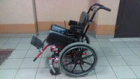 znaleziony wózek inwalidzki