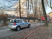 Pożar w zakładzie produkcyjnym w Buczkowicach