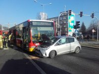 Wypadek z autobusem